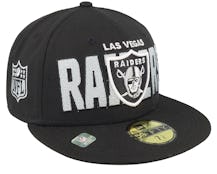 Las Vegas Raiders NFL 23 Draft 59FIFTY Cw Black Fitted - New Era