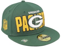 Green Bay Packers NFL 23 Draft 59FIFTY Green Fitted - New Era