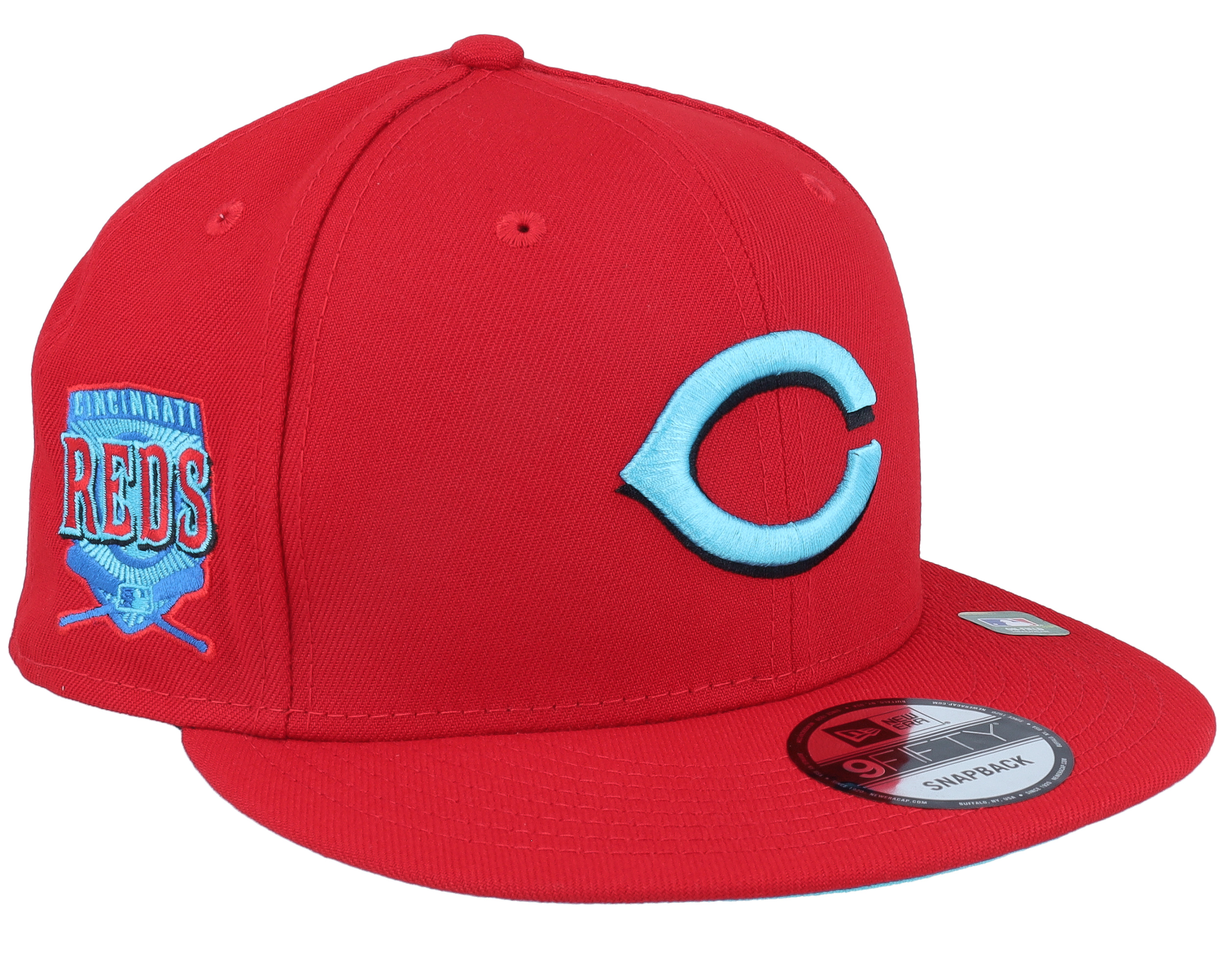 Detroit Red Wings Mitchell & Ness Vintage Paintbrush Snapback Hat