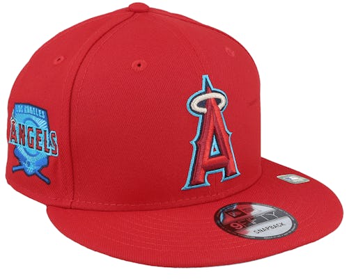 New Era - MLB Red snapback Cap - Los Angeles Angels 9FIFTY Fathers Day 23 Red Snapback @ Hatstore