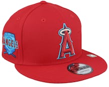 Los Angeles Angels 9FIFTY Fathers Day 23 Red Snapback - New Era