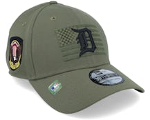 Detroit Tigers 39Thirty MLB Armed Forces Olive Flexfit - New Era