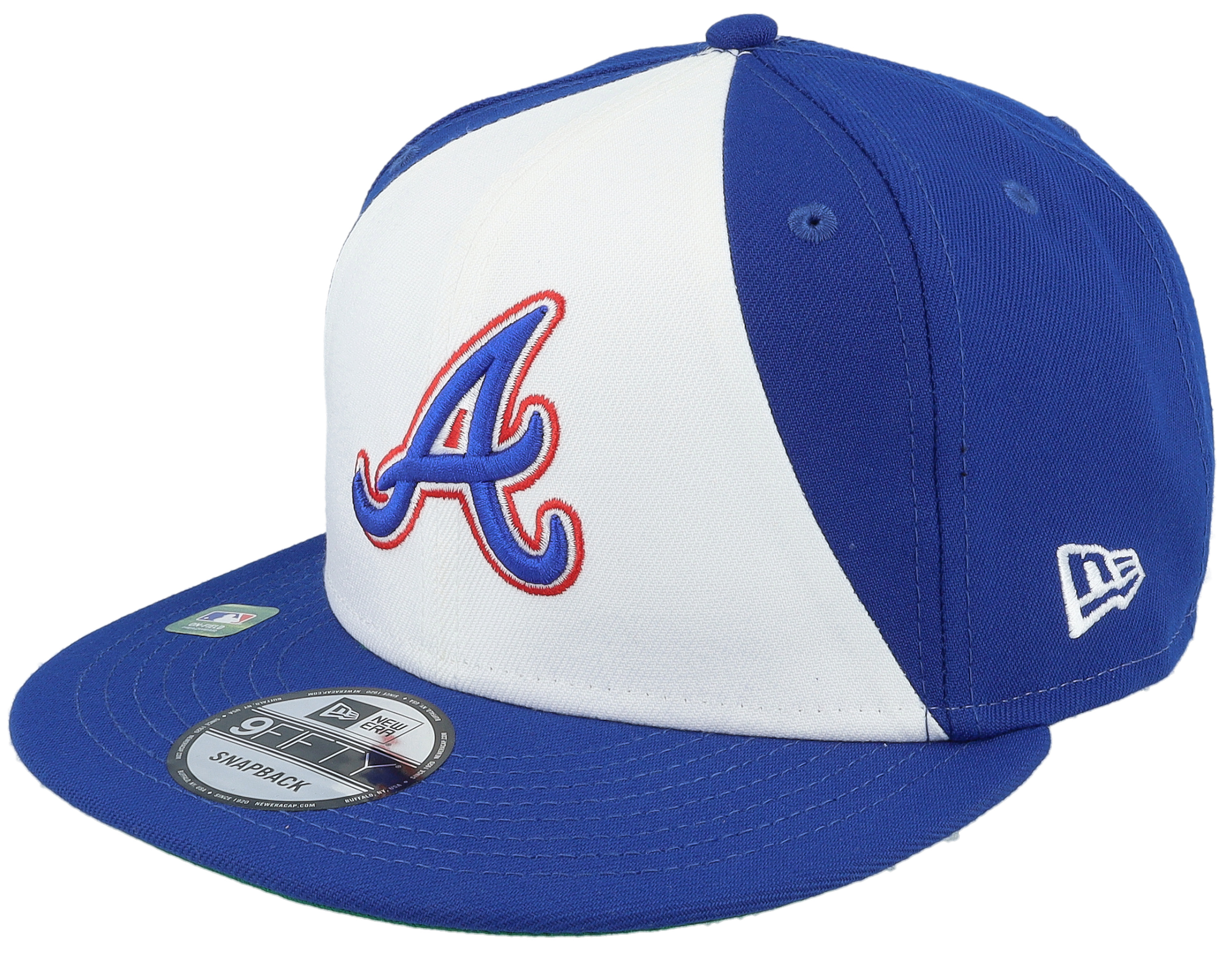 Atlanta Braves MLB24 City Connect Off 9FIFTY White/Royal Snapback