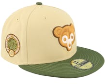 Chicago Cubs  Olive Treasure 59FIFTY Khaki/Olive Fitted - New Era