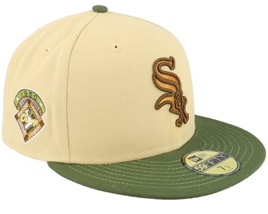 Chicago White Sox Olive Treasure Era Fitted Khaki/Olive 59FIFTY New Cap 