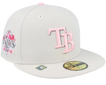 Tampa Bay Rays 59FIFTY Mothers Day 23 Beige/Pink Fitted - New Era