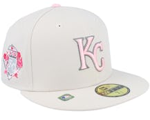 Kansas City Royals 59FIFTY Mothers Day 23 Beige/Pink Fitted - New Era
