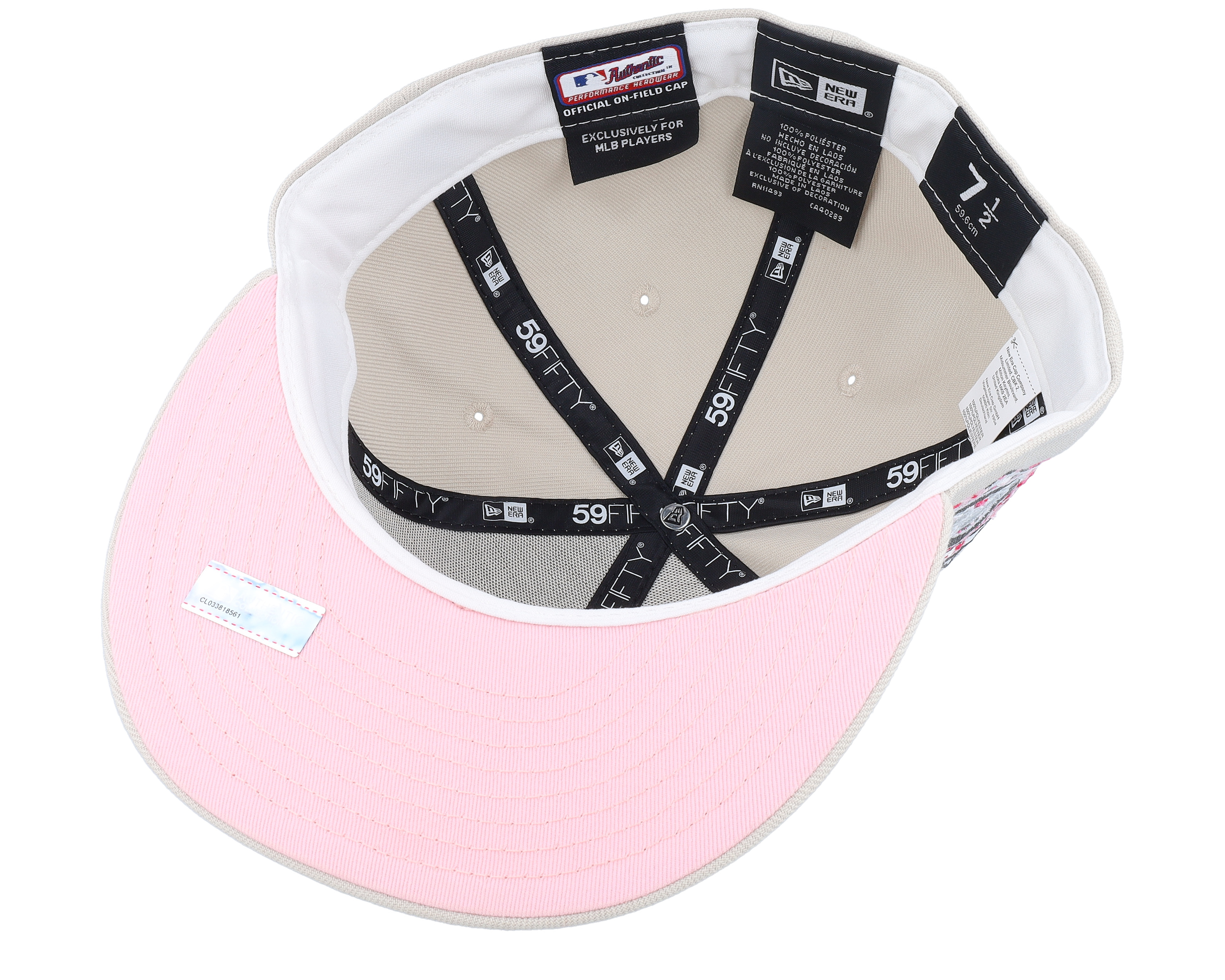 Exclusive New Era popular 59fifty Brown Black Chicago Cubs Pink Bottom All Star Game Pat