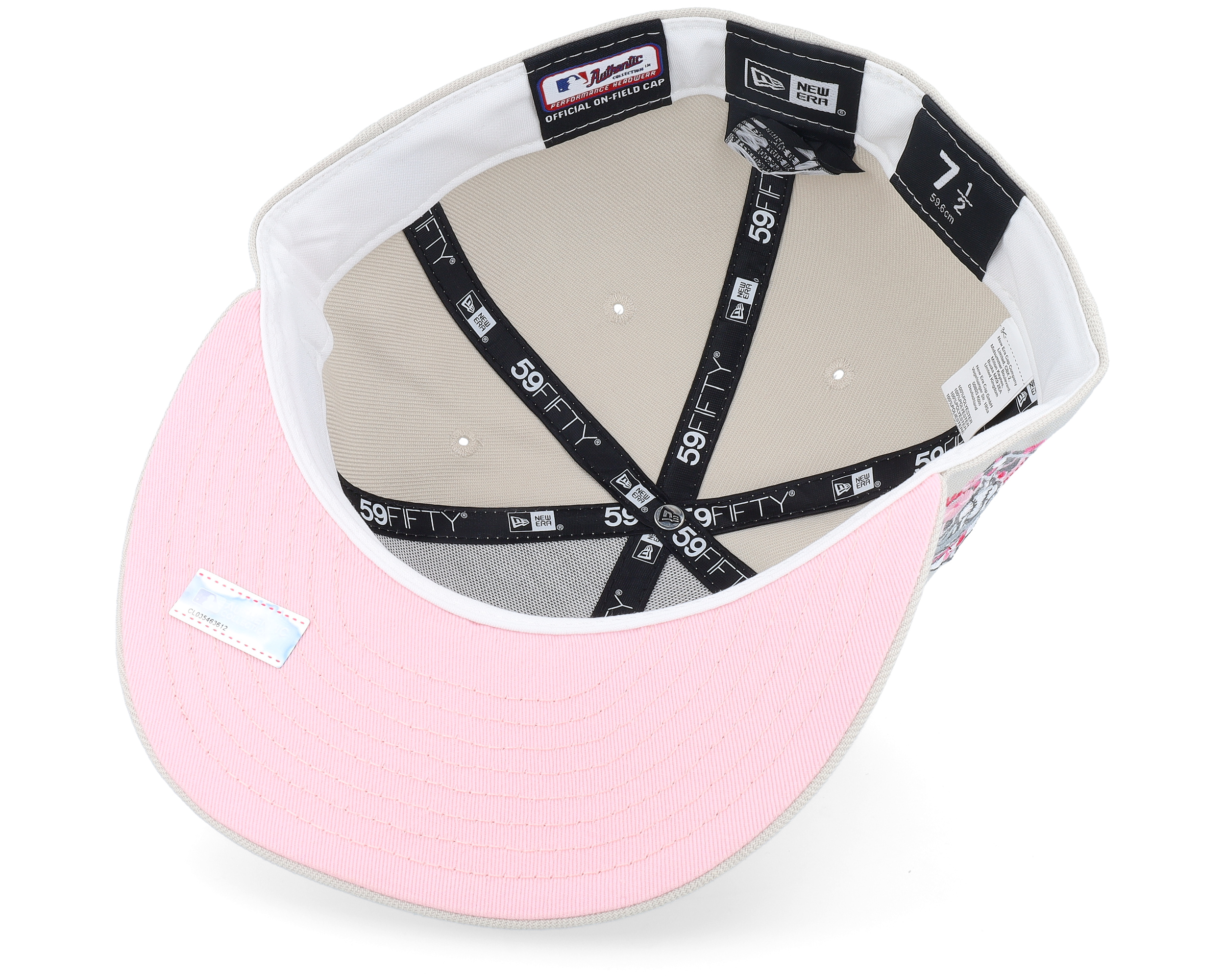 Arizona Diamondbacks Pink Brim Fitted Caps New Era Arizona