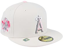 Anaheim Angels 59FIFTY Mothers Day 23 Beige/Pink Fitted - New Era