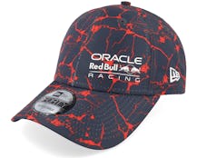 Red Bull Racing F1 23 All Over Print 9FORTY Navy/Red Adjustable - New Era