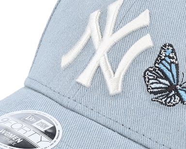 Women Butterfly New York Yankees Adjustable 9Forty Denim –