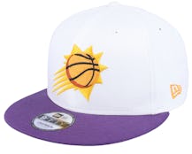 Phoenix Suns Crown Team 9FIFTY White/Purple Snapback - New Era