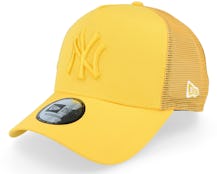 New York Yankees Tonal Mesh Yellow Trucker - New Era