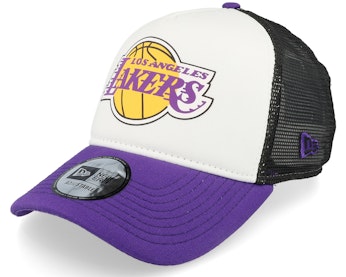 Los Angeles Lakers Team Colour White/Black/Purple Trucker