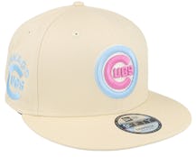 Chicago Cubs Pastel Patch 9FIFTY Stone Snapback - New Era