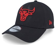 Chicago Bulls Neon Outline 9FORTY Black Adjustable - New Era