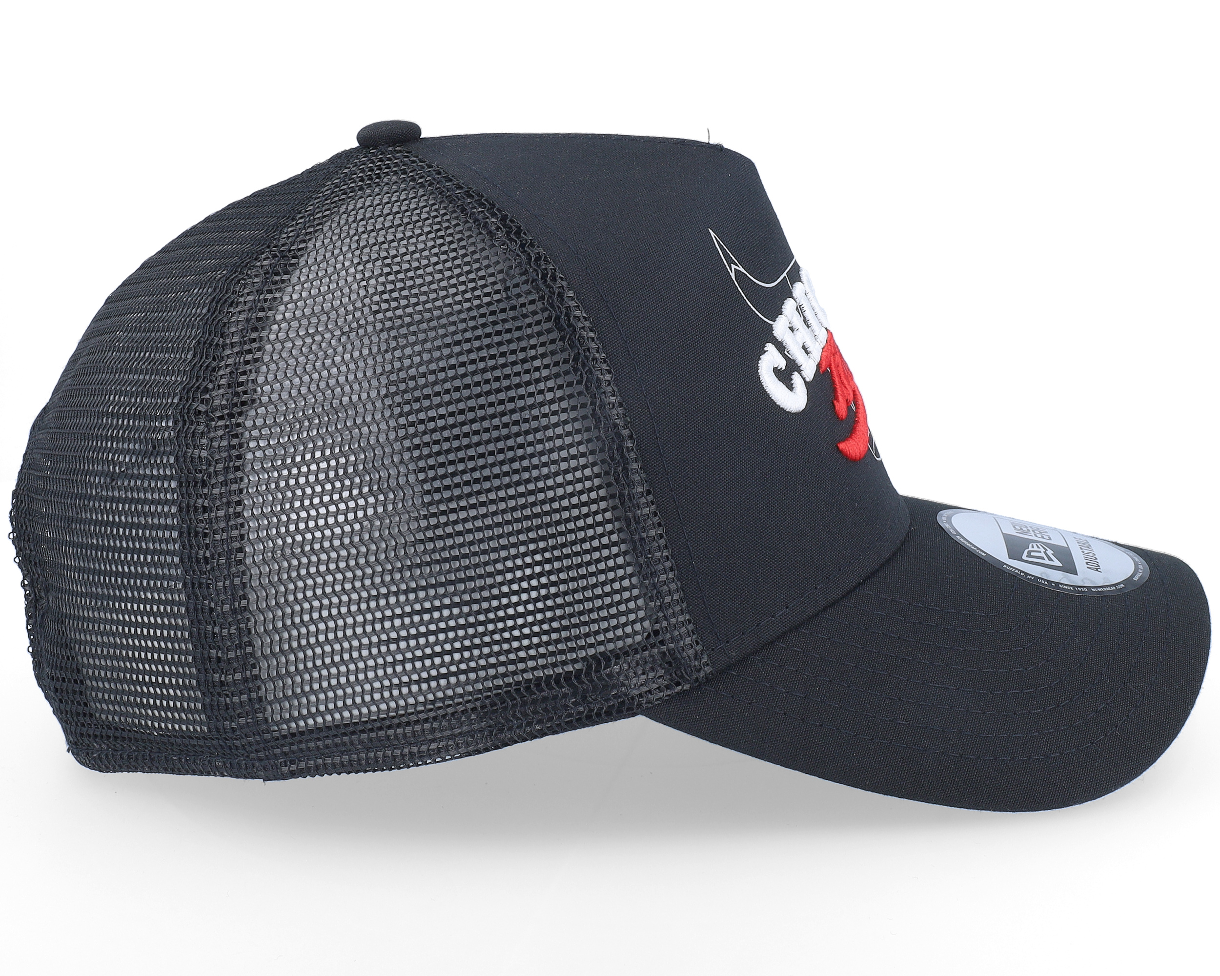 New York Yankees Logo Overlay Black Trucker - New Era