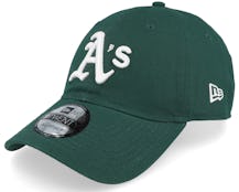 Oakland Athletics League Essential 9TWENTY Dark Green/White Adjustable - New Era