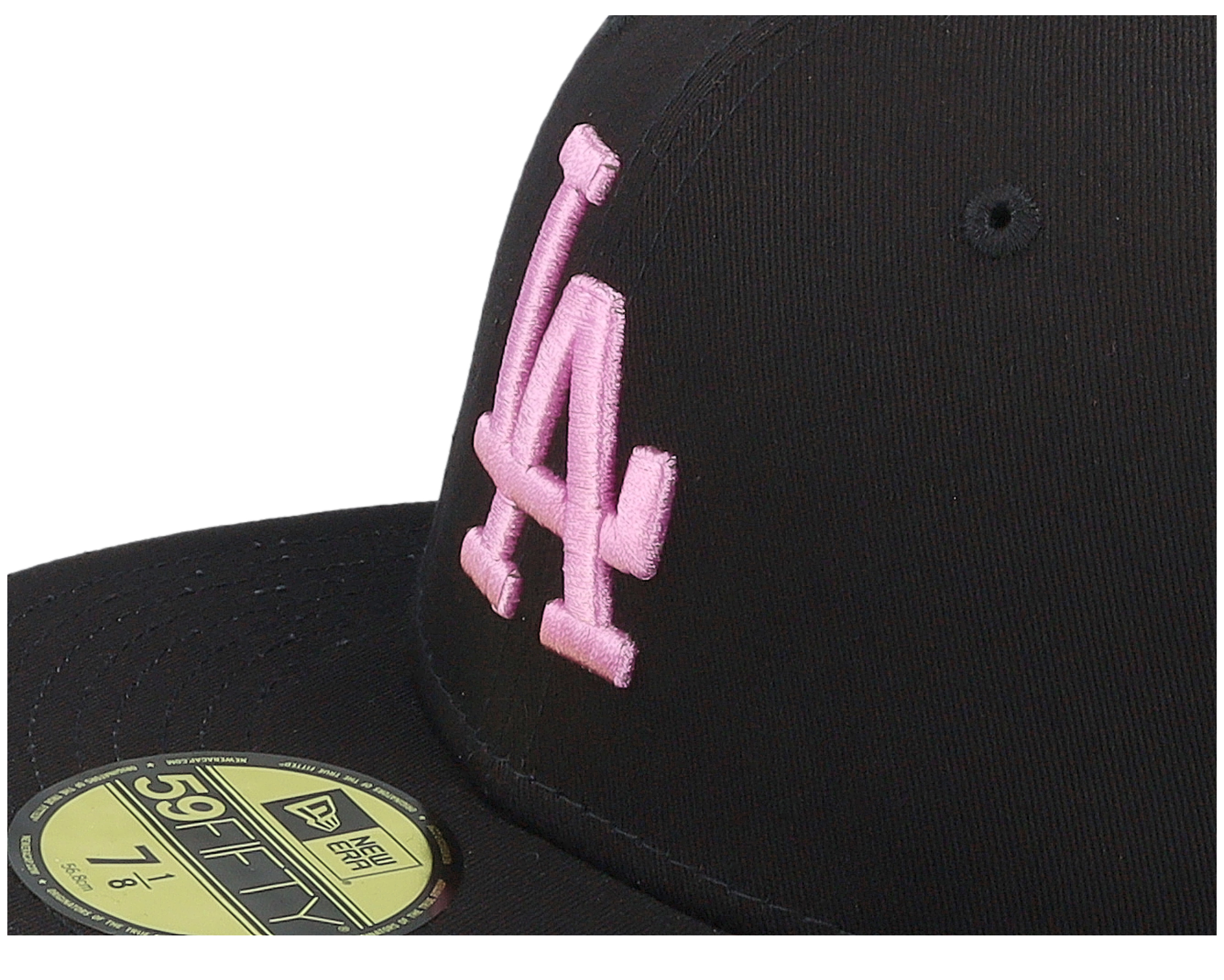 Los Angeles Dodgers League Essential 59FIFTY Black/Pink