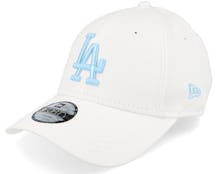 Kids Los Angeles Dodgers Lge Essential 9FORTY White/Light Blue Adjustable - New Era