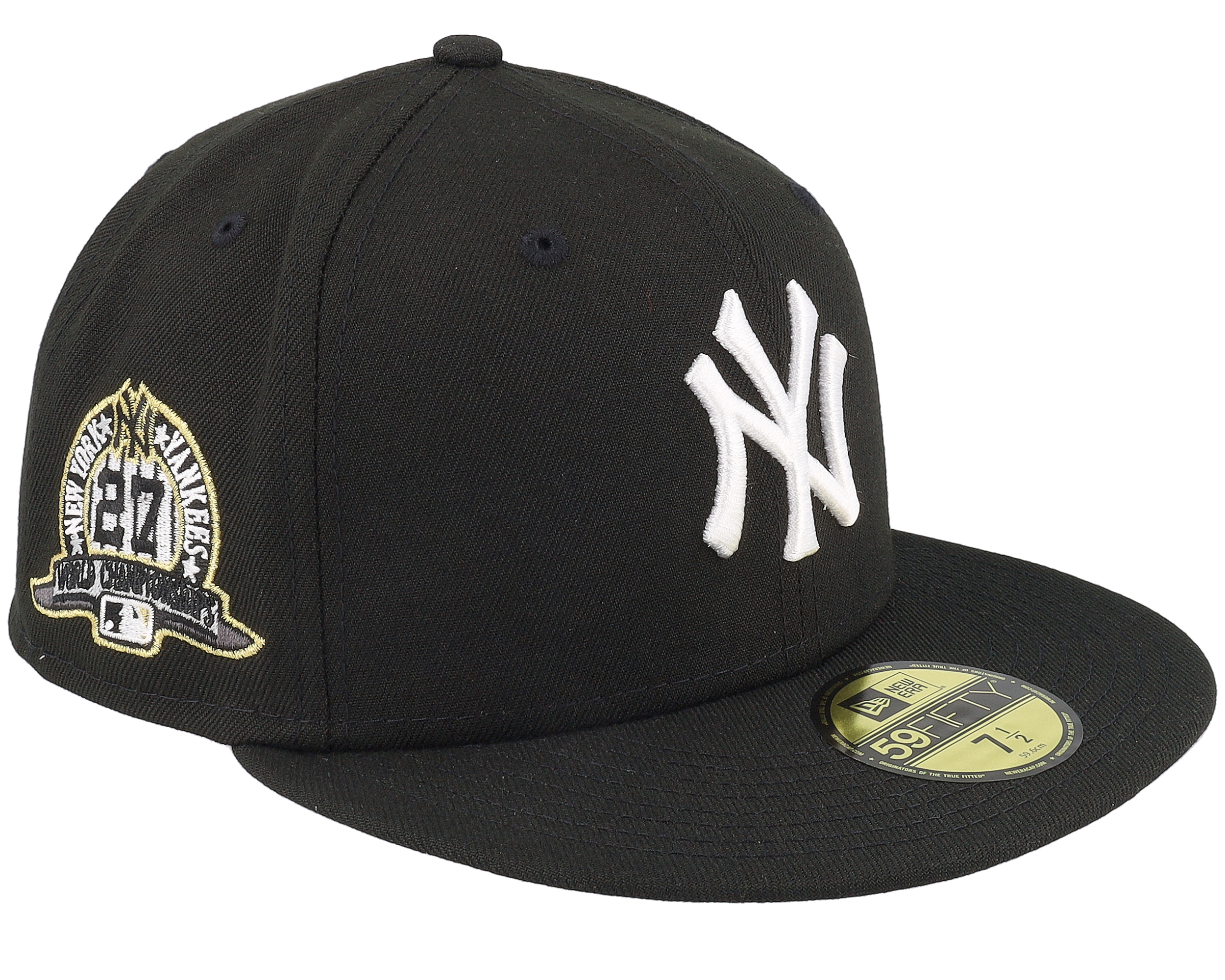 New York Yankees Midnight Luxe 59FIFTY Black/White Fitted - New