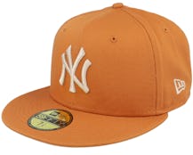 New York Yankees League Essential 59FIFTY Toffee/Stone Fitted - New Era
