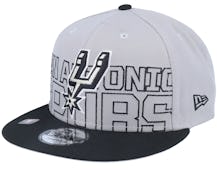 San Antonio Spurs 2023 NBA Draft 9FIFTY Grey/Black Snapback - New Era