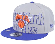 New York Knicks 2023 NBA Draft 9FIFTY Grey/Royal Snapback - New Era