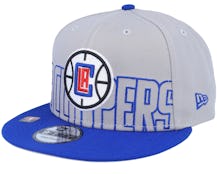 Los Angeles Clippers 2023 NBA Draft 9FIFTY Grey/Royal Snapback - New Era