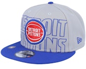 Detroit Pistons 2023 NBA Draft 9FIFTY Grey/Royal Snapback
