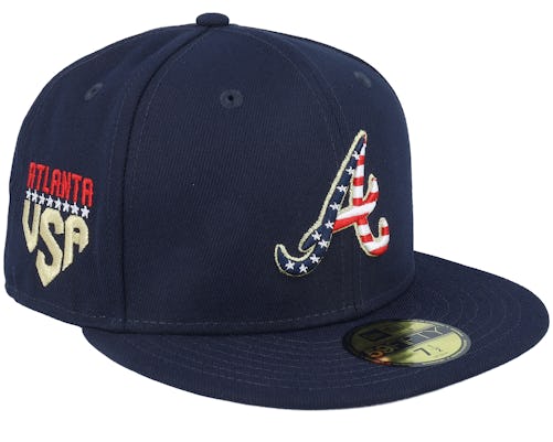 Atlanta Braves MLB 4th Of July 23 59FIFTY Navy Fitted - New Era