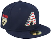 Arizona Diamondbacks MLB 4th Of July 23 59FIFTY Navy Fitted