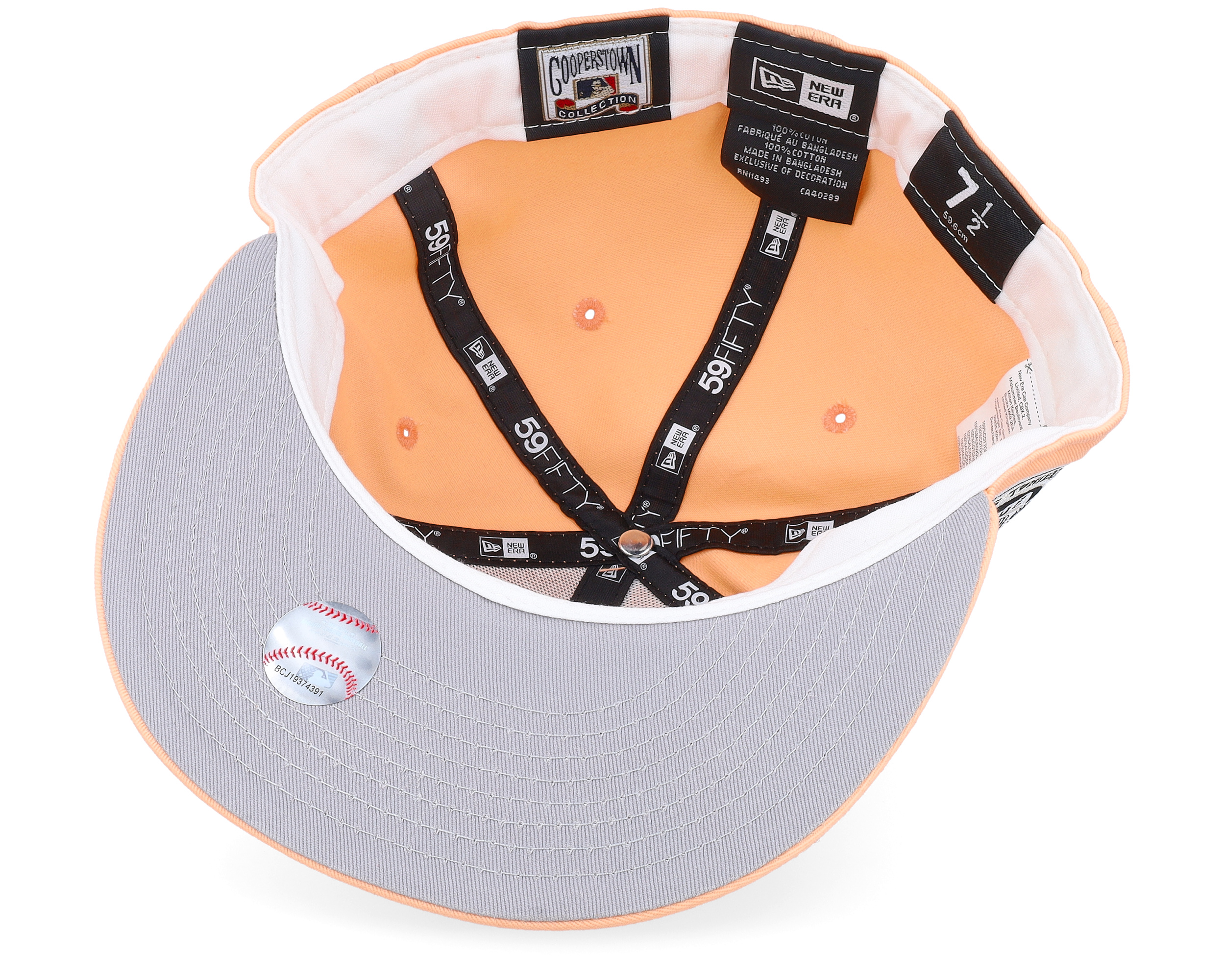 【US限定】NEW ERA 59FIFTY New York Yankees Peach/Black New York Yankees Colossus 59FIFTY Peach/Black Fitted - New