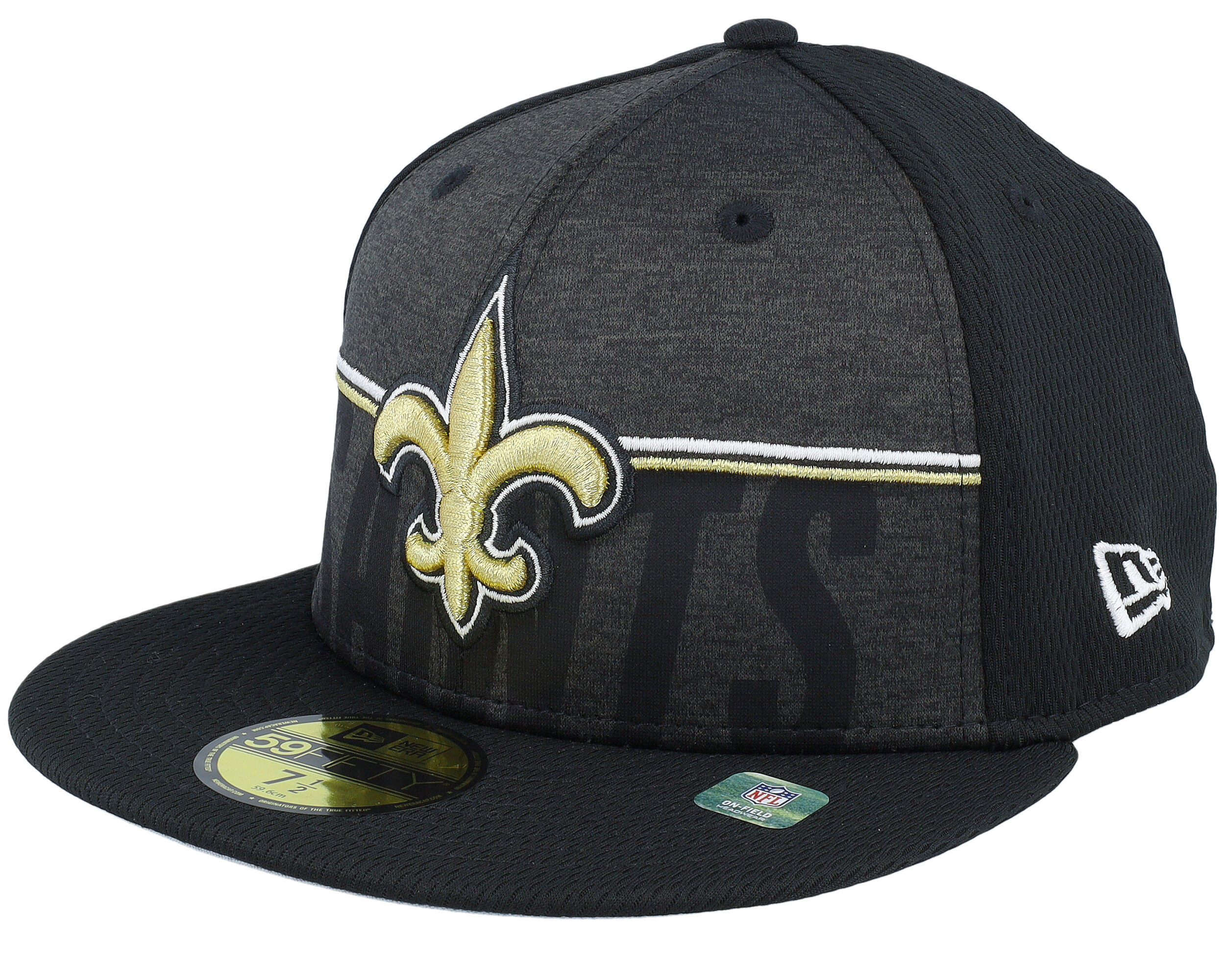 New Orleans Saints black cap