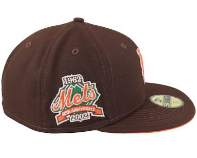 Los Mets - New Era Fitted (Orange)