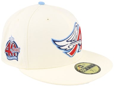 Los Angeles Angels Billboard 59FIFTY Cream Fitted - New Era cap