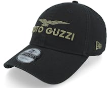 Moto Guzzi Washed 9TWENTY Black Dad Cap - New Era