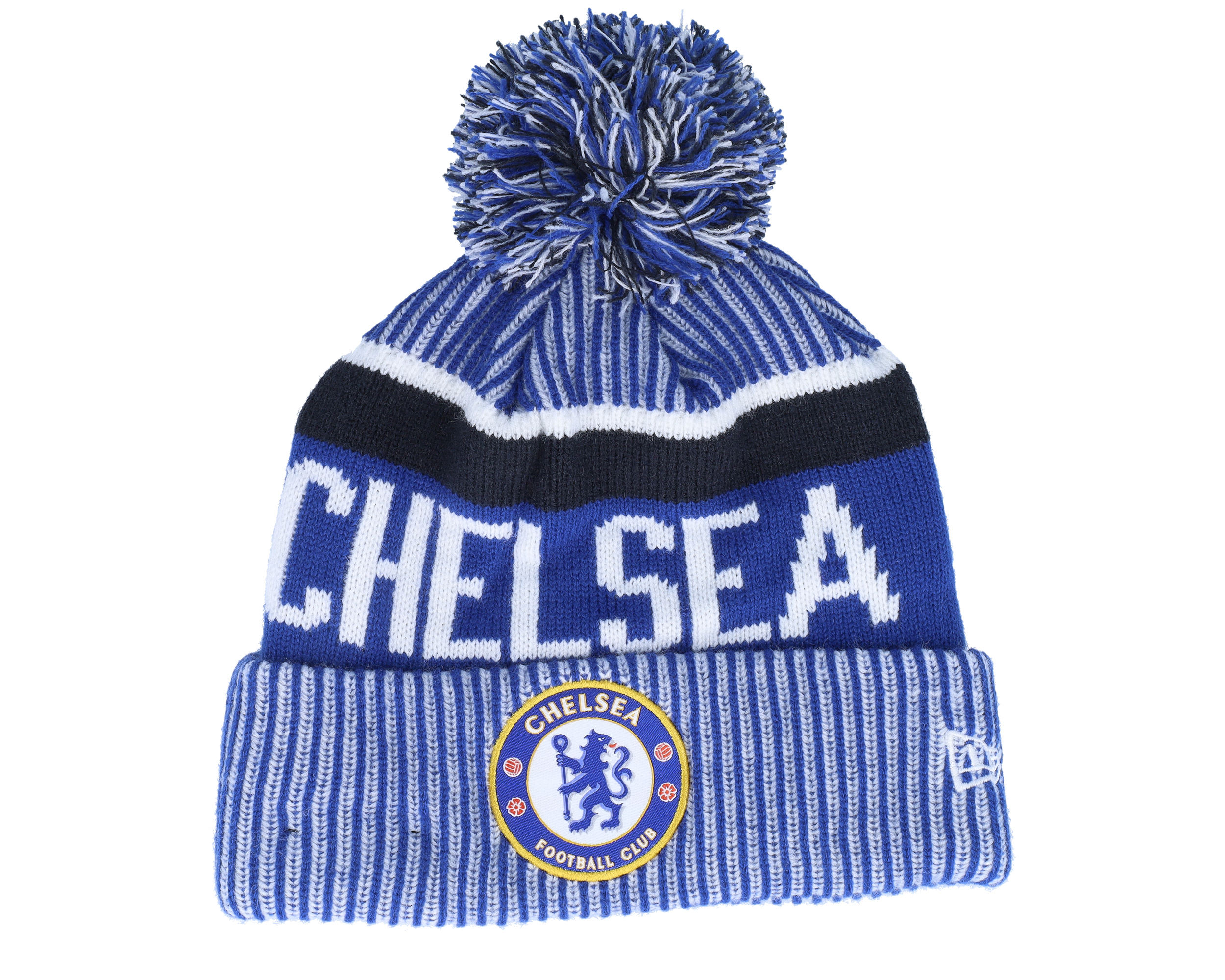 Gorros Chelsea Sport Beanie Cab Blue Pom - New Era