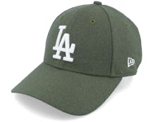 Los Angeles Dodgers Womens Wool 9FORTY Green/White Adjustable - New Era