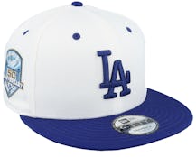 Los Angeles Dodgers White Crown Patch 9FIFTY White/Royal Snapback - New Era