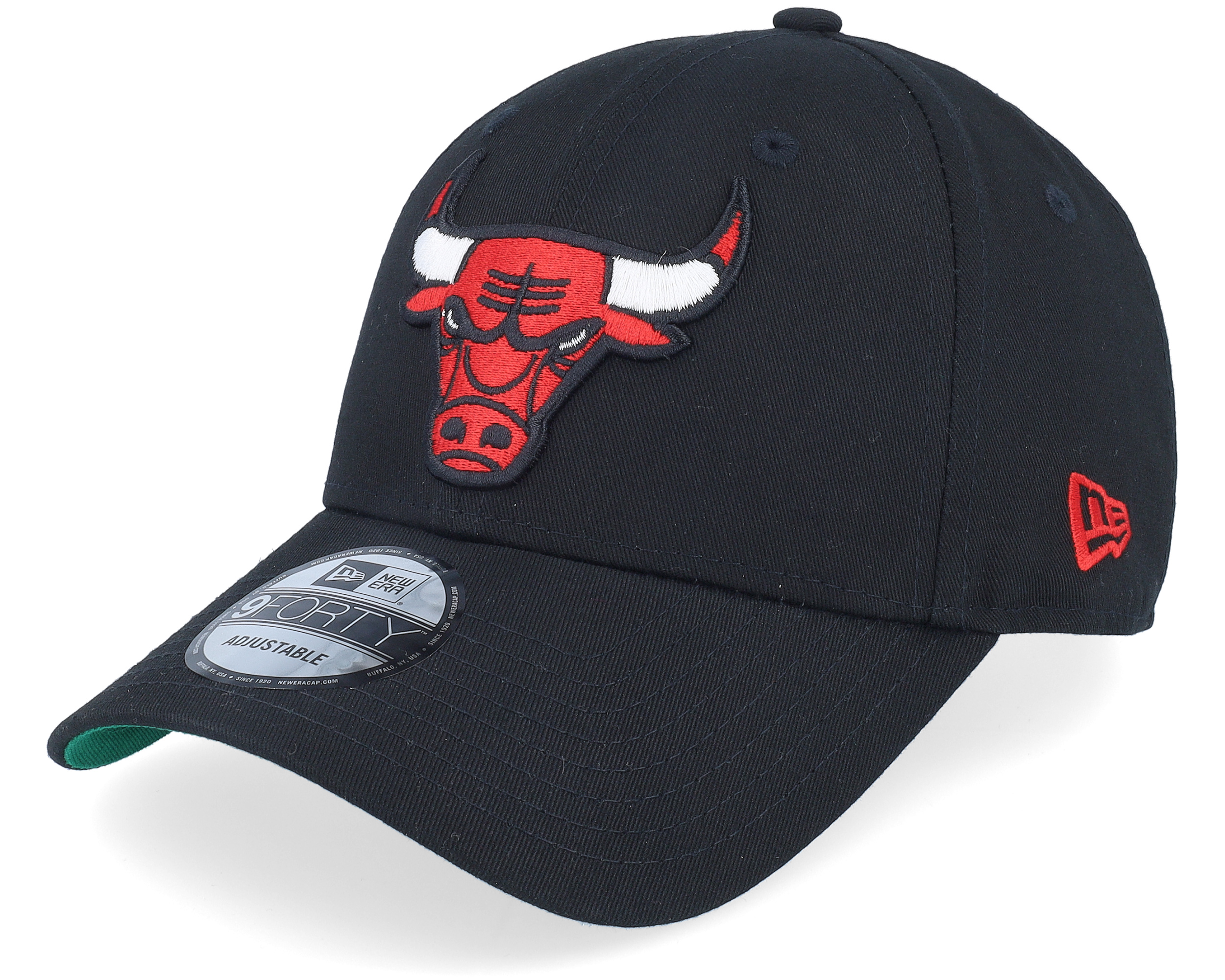 Alternativ bild 1 för New Era New Era Team Side Patch 9FORTY Chicago Bulls Cap 60364397 svart OSFM