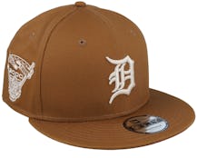Detroit Tigers New Era Custom 59Fifty Olive Camo Sweatband Fitted Hat