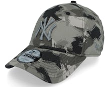 New York Yankees Painted All Over Print 9FORTY Camo Adjustable - New Era