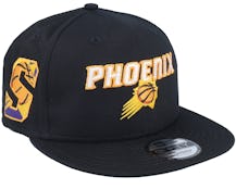 Phoenix Suns NBA Patch 9FIFTY Black Snapback - New Era