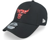 Chicago Bulls NBA 9FORTY Black Adjustable