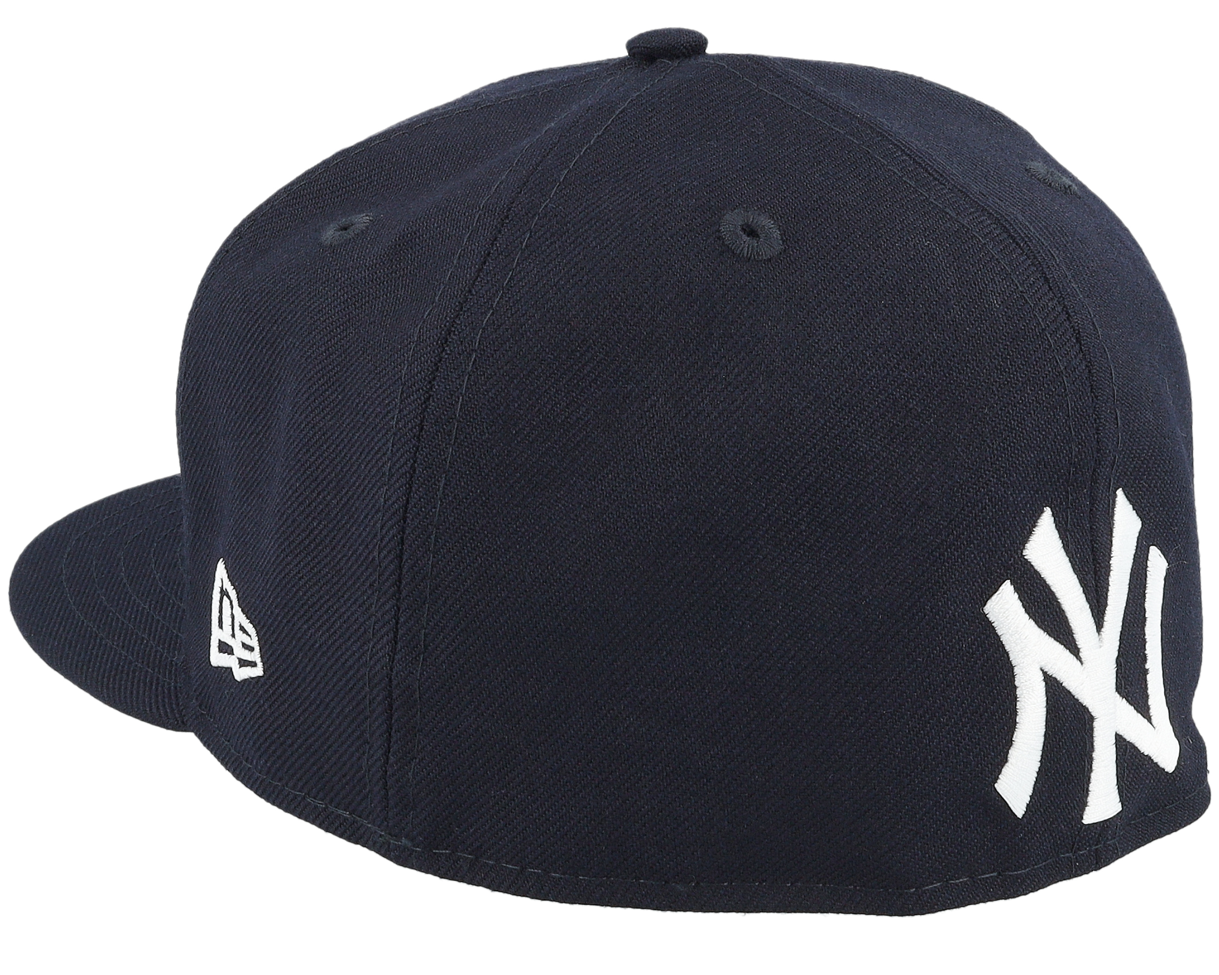 New York Yankees MLB 59FIFTY Reverse Logo Navy Fitted New Era Cap Hatstore.ie