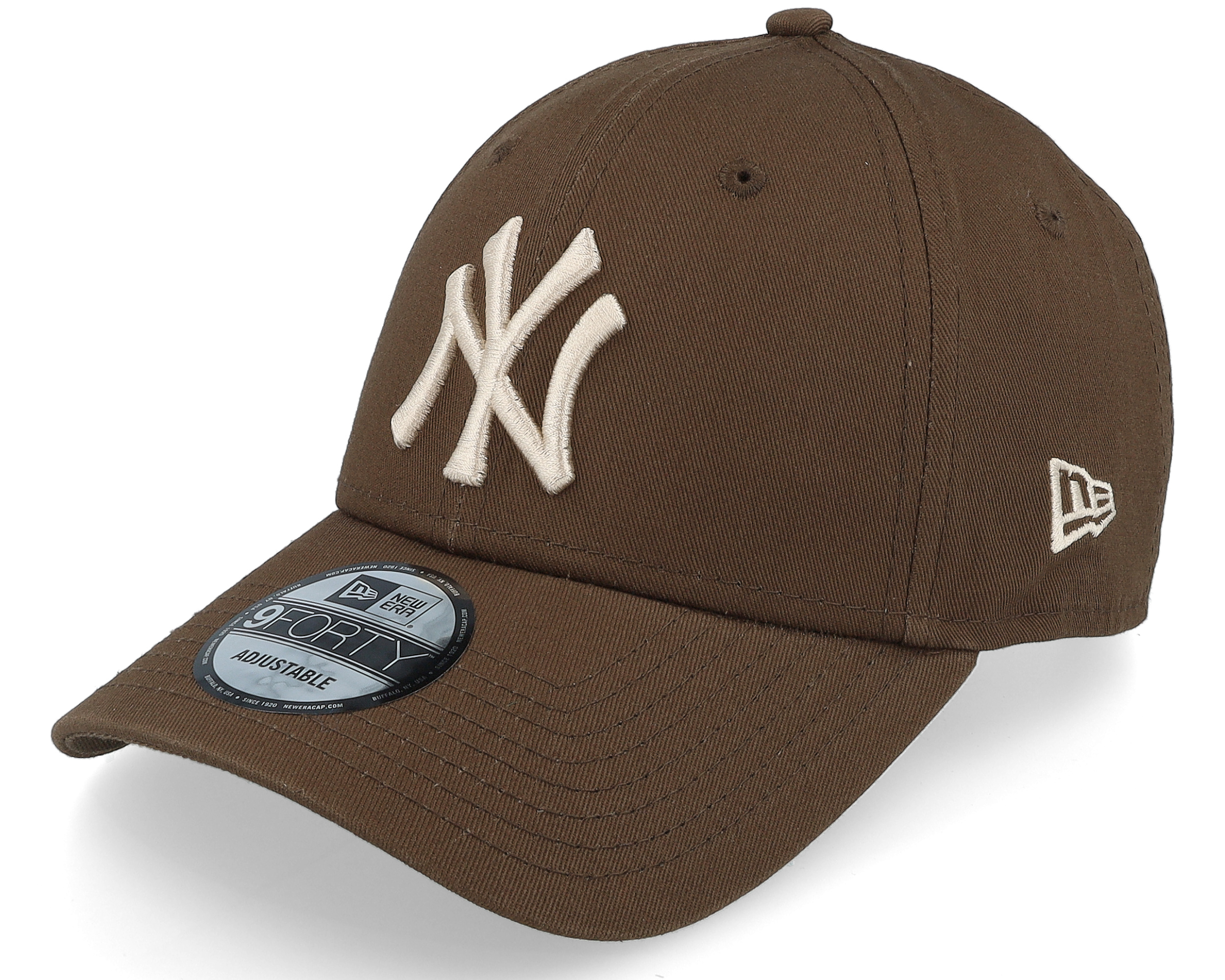 New Era League Essential 9Forty New York Yankees Cap (brown/stone)