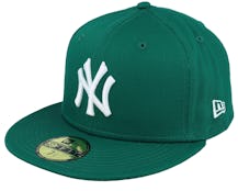 New York Yankees League Essential 59FIFTY Malachite Green/White Fitted - New Era