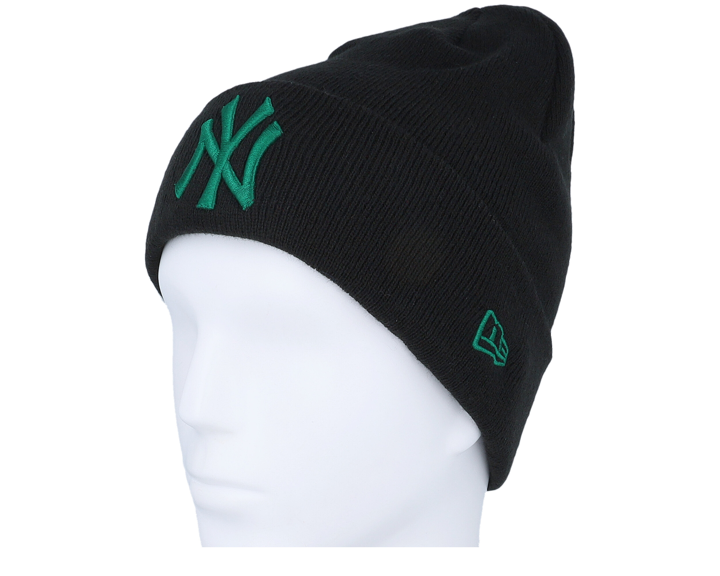 New York Yankees League Essential Black Beanie Cuff